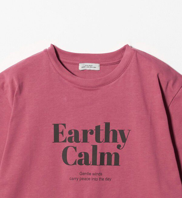 UNITED ARROWS green label relaxing「ロゴ ショートスリーブ Tシャツ」|Tシャツ・カットソー|