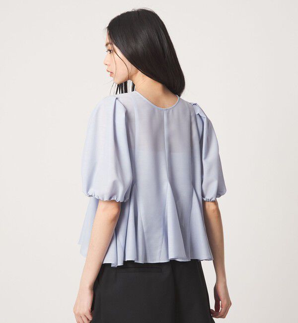 EMMEL REFINES「＜EMMEL REFINES＞EM MW ペプラム 2WAY ブラウス」|シャツ・ブラウス|
