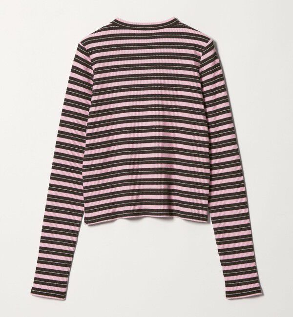 EMMEL REFINES「＜EMMEL REFINES＞EM マルチボーダー ロングスリーブ プルオーバー」|Tシャツ・カットソー|