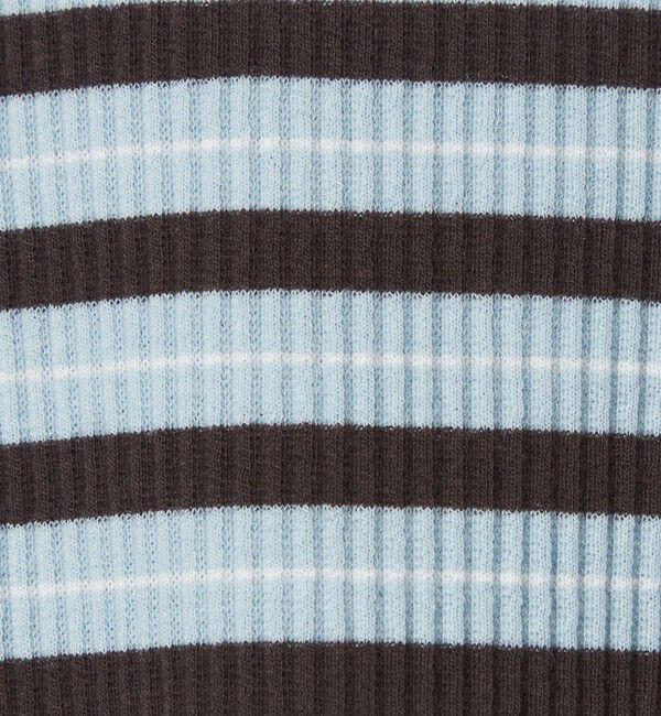 EMMEL REFINES「＜EMMEL REFINES＞EM マルチボーダー ロングスリーブ プルオーバー」|Tシャツ・カットソー|