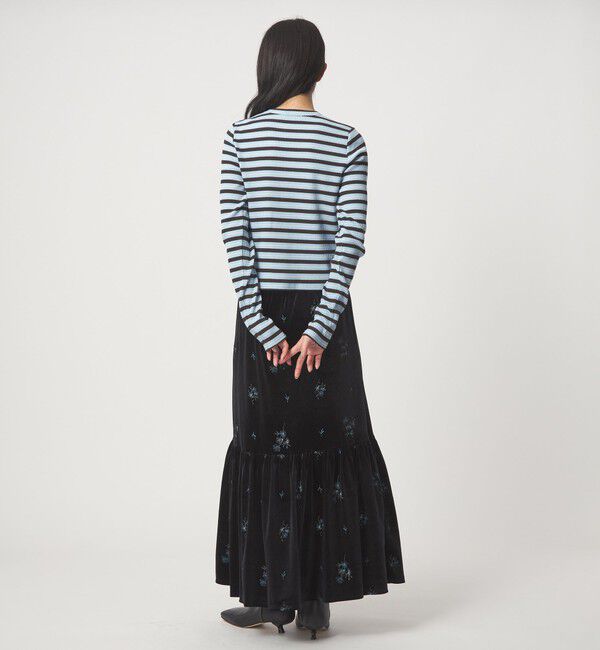 EMMEL REFINES「＜EMMEL REFINES＞EM マルチボーダー ロングスリーブ プルオーバー」|Tシャツ・カットソー|