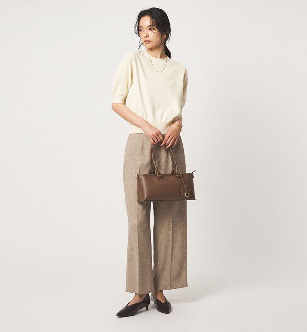 UNITED ARROWS green label relaxing「ショート スリーブ プルオーバー ニット」|ニット・セーター|