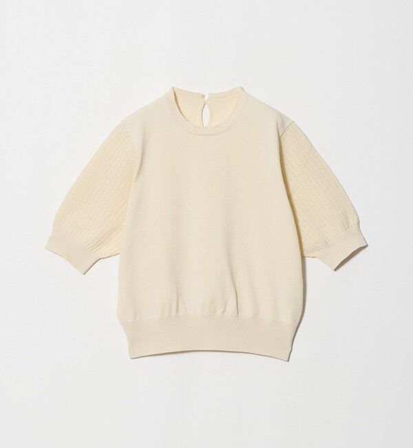 UNITED ARROWS green label relaxing「ショート スリーブ プルオーバー ニット」|ニット・セーター|
