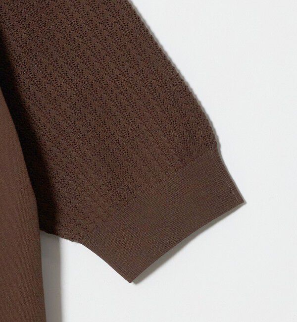 UNITED ARROWS green label relaxing「ショート スリーブ プルオーバー ニット」|ニット・セーター|