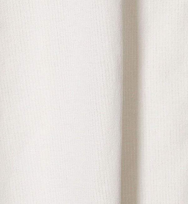 UNITED ARROWS green label relaxing「Breeze Cool ボートネック 7分袖 ブラウス マシンウォッシャブル 吸水速乾 通気性 UVカット」|シャツ・ブラウス|