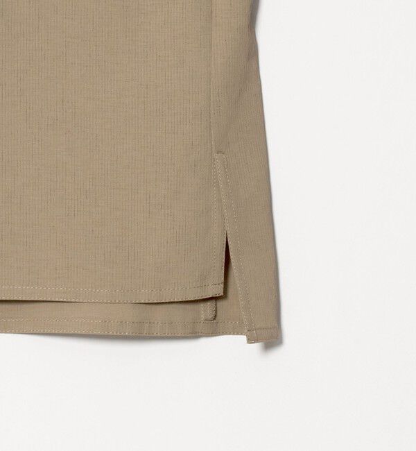 UNITED ARROWS green label relaxing「Breeze Cool ボートネック 7分袖 ブラウス マシンウォッシャブル 吸水速乾 通気性 UVカット」|シャツ・ブラウス|
