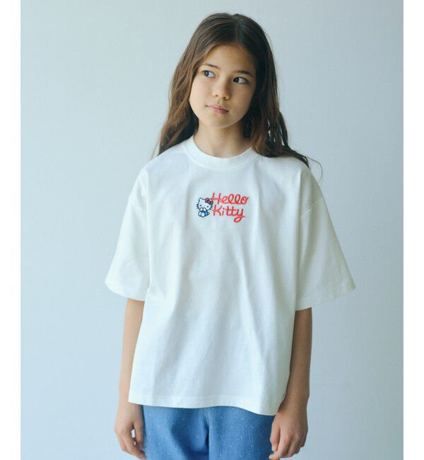 UNITED ARROWS green label relaxing「【別注】＜Sanrio＞モチーフ ショートスリーブ Tシャツ / キッズ 140cm-150cm」|Tシャツ・カットソー|