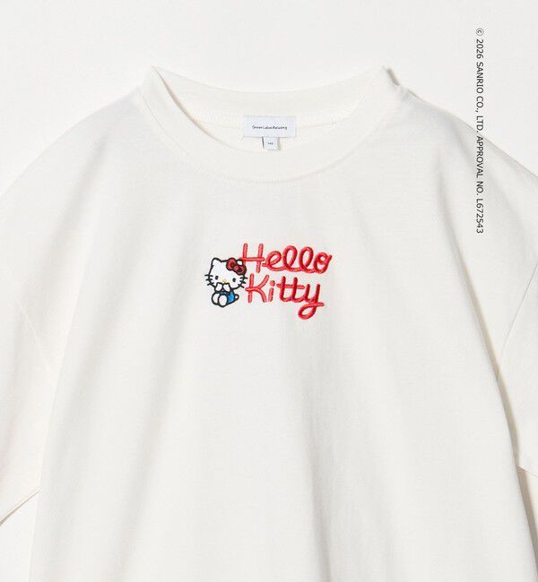 UNITED ARROWS green label relaxing「【別注】＜Sanrio＞モチーフ ショートスリーブ Tシャツ / キッズ 140cm-150cm」|Tシャツ・カットソー|