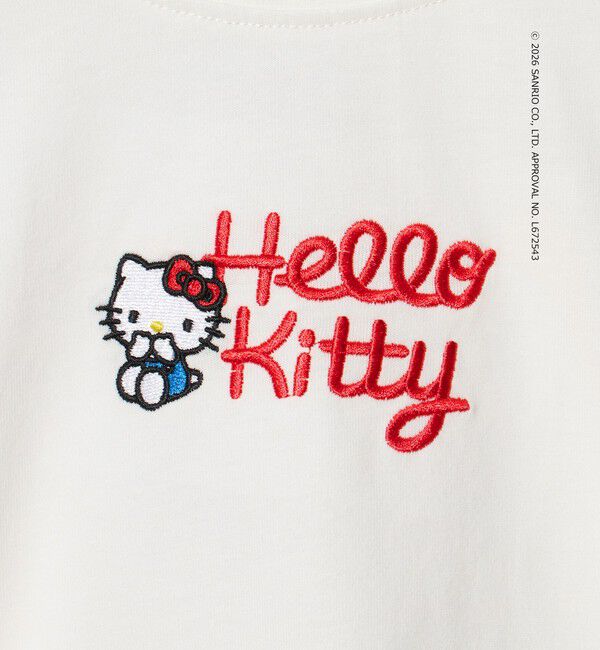 UNITED ARROWS green label relaxing「【別注】＜Sanrio＞モチーフ ショートスリーブ Tシャツ / キッズ 140cm-150cm」|Tシャツ・カットソー|