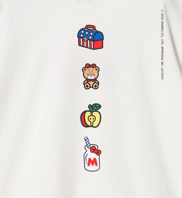 UNITED ARROWS green label relaxing「【別注】＜Sanrio＞モチーフ ショートスリーブ Tシャツ / キッズ 140cm-150cm」|Tシャツ・カットソー|
