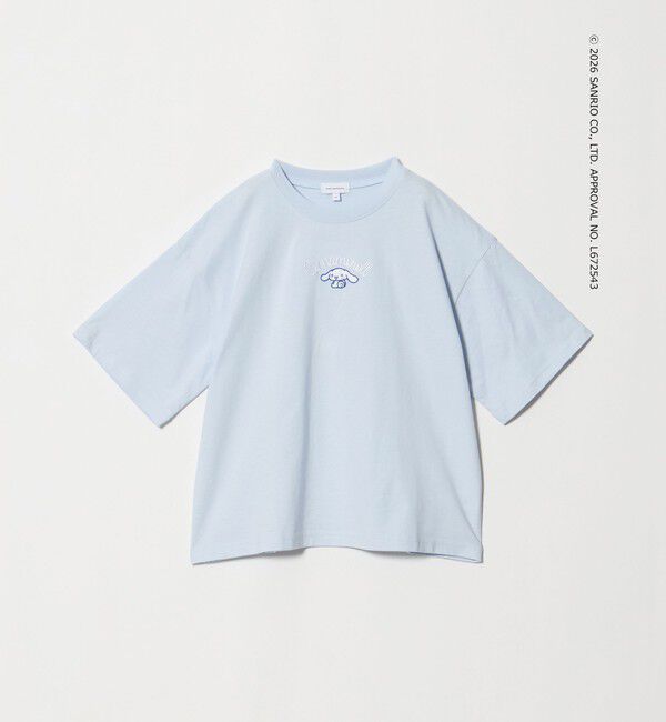 UNITED ARROWS green label relaxing「【別注】＜Sanrio＞モチーフ ショートスリーブ Tシャツ / キッズ 140cm-150cm」|Tシャツ・カットソー|LT.BLUE