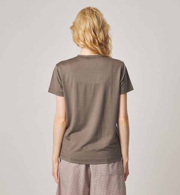 STEVEN ALAN「＜Steven Alan＞ウールジャージー ショートスリーブ Tシャツ」|Tシャツ・カットソー|