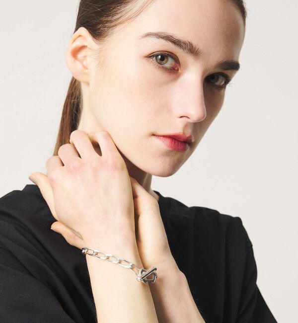 BEAUTY&YOUTH UNITED ARROWS「＜eoa＞オーヴァル チェーン ブレスレット」|ブレスレット・バングル|