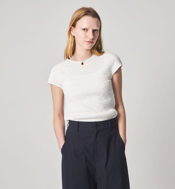 STEVEN ALAN「＜Steven Alan＞クルーネック プルオーバー」|Tシャツ・カットソー|