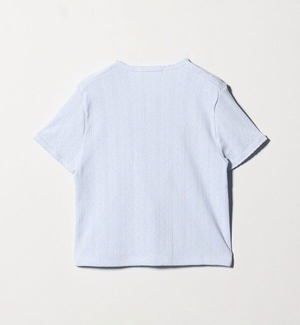 BEAUTY&YOUTH UNITED ARROWS「コットン パターンメッシュ ショートスリーブ カーディガン ウォッシャブル」|カーディガン|