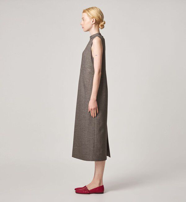 STEVEN ALAN「＜Steven Alan＞バック ホルターネック ノースリーブ ワンピース」|ワンピース|
