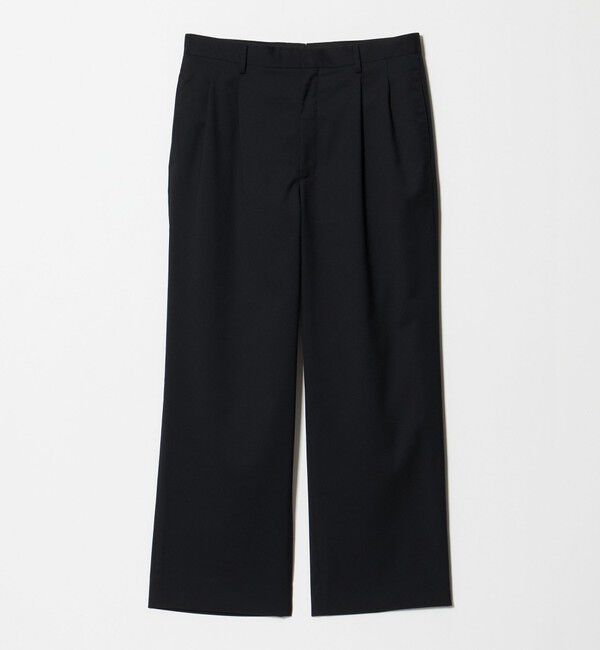 BEAUTY&YOUTH UNITED ARROWS「トロピカル ワイド テーパード スラックス NO.9 ウォッシャブル」|チノ|