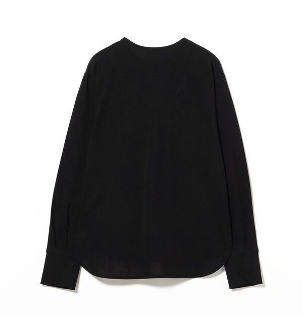 Demi-Luxe BEAMS 「コットンキュプラ ラウンドヘム ロングスリーブ Tシャツ」|Tシャツ・カットソー|