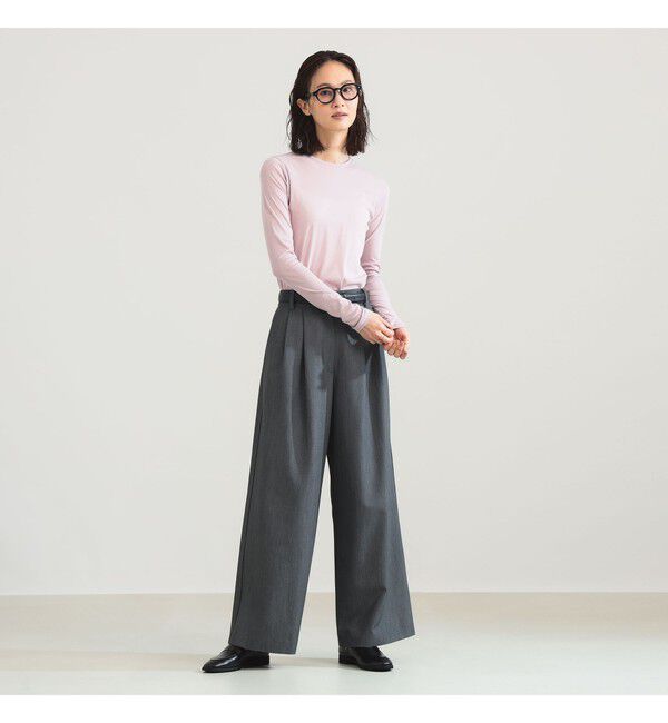 Demi-Luxe BEAMS 「【接触冷感】コットン ハイツイストシアー Tシャツ 26SS」|Tシャツ・カットソー|