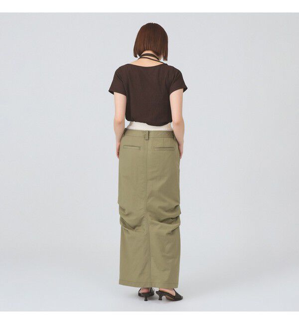 Ray BEAMS 「ネックリボン ボートネック Tシャツ」|Tシャツ・カットソー|