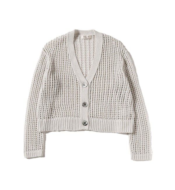 Demi-Luxe BEAMS 「3ゲージ コットン メッシュ カーディガン」|ニット・セーター|
