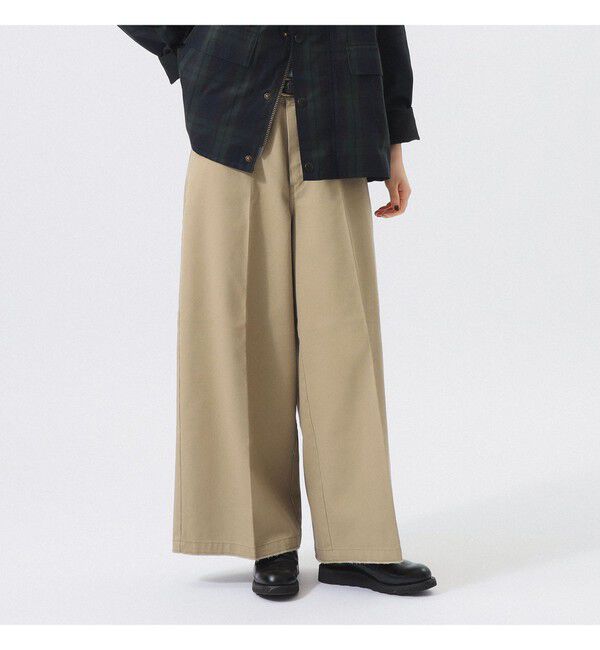 BEAMSBOY「【別注】Dickies / ベーシック ワーク パンツ」|チノ|BEIGE