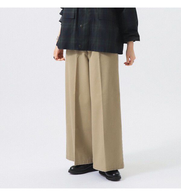 BEAMSBOY「【別注】Dickies / ベーシック ワーク パンツ」|チノ|