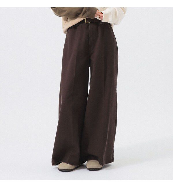 BEAMSBOY「【別注】Dickies / ベーシック ワーク パンツ」|チノ|BROWN