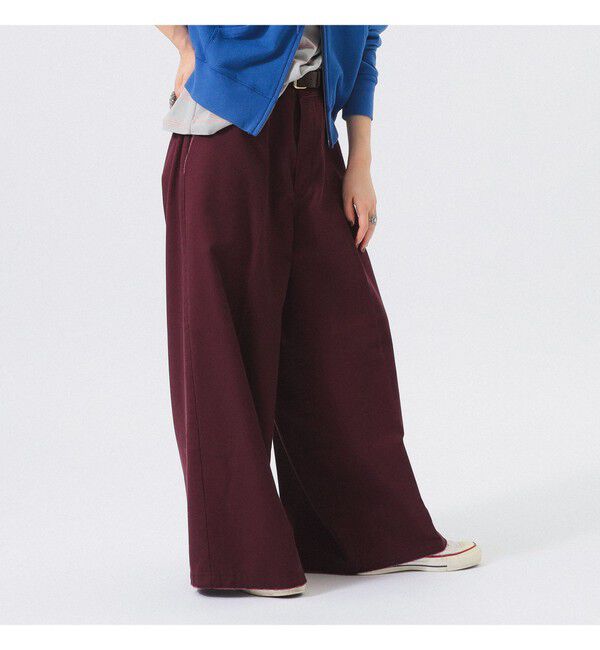 BEAMSBOY「【別注】Dickies / ベーシック ワーク パンツ」|チノ|