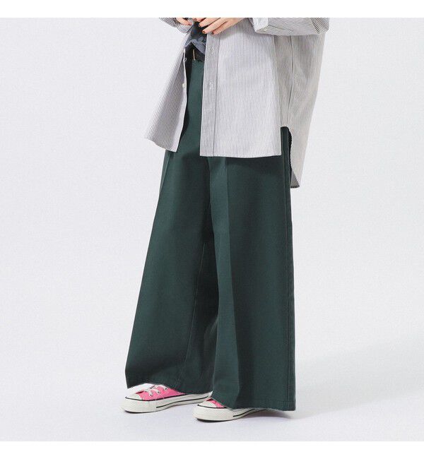 BEAMSBOY「【別注】Dickies / ベーシック ワーク パンツ」|チノ|