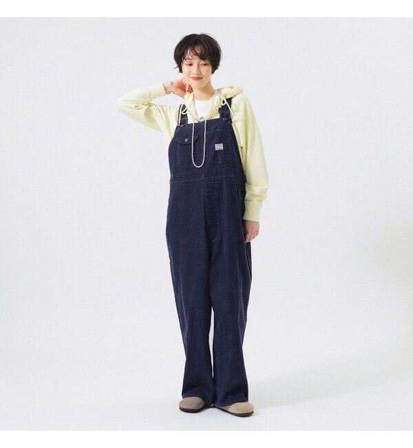 BEAMSBOY「【別注】BIGMAC / コーデュロイ オーバーオール」|オールインワン|NAVY