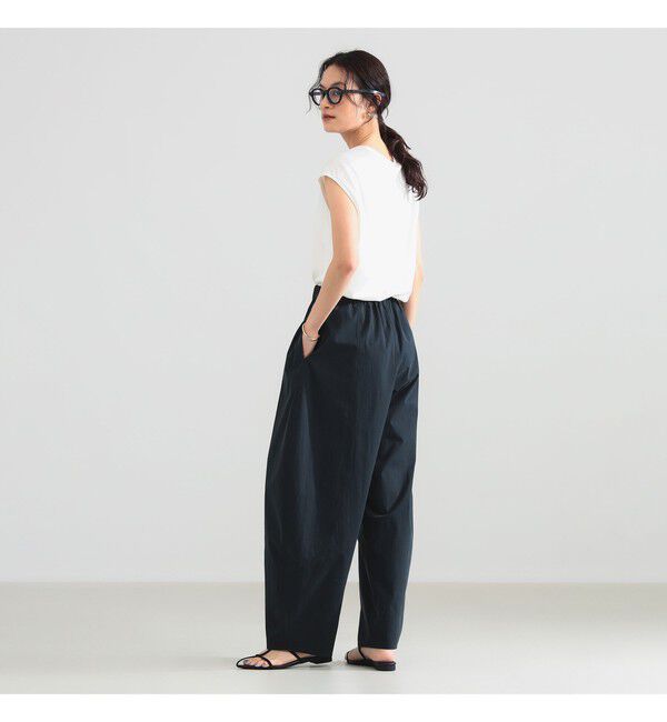 Demi-Luxe BEAMS 「コットン ナイロン カーブパンツ」|チノ|