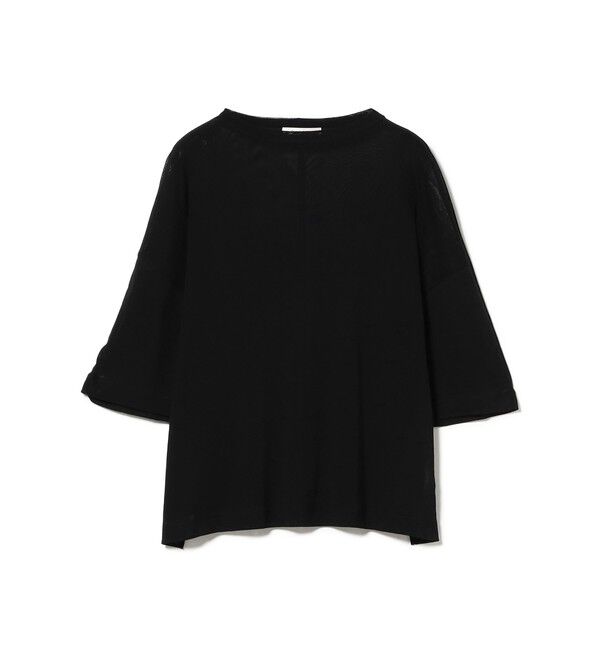 Demi-Luxe BEAMS 「コットン チュール オーバー Tシャツ」|Tシャツ・カットソー|