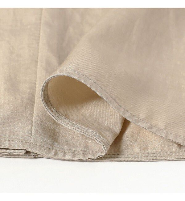 Demi-Luxe BEAMS 「コットン アセテート オーバーシャツ」|シャツ・ブラウス|