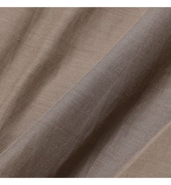 Demi-Luxe BEAMS 「コットン アセテート オーバーシャツ」|シャツ・ブラウス|
