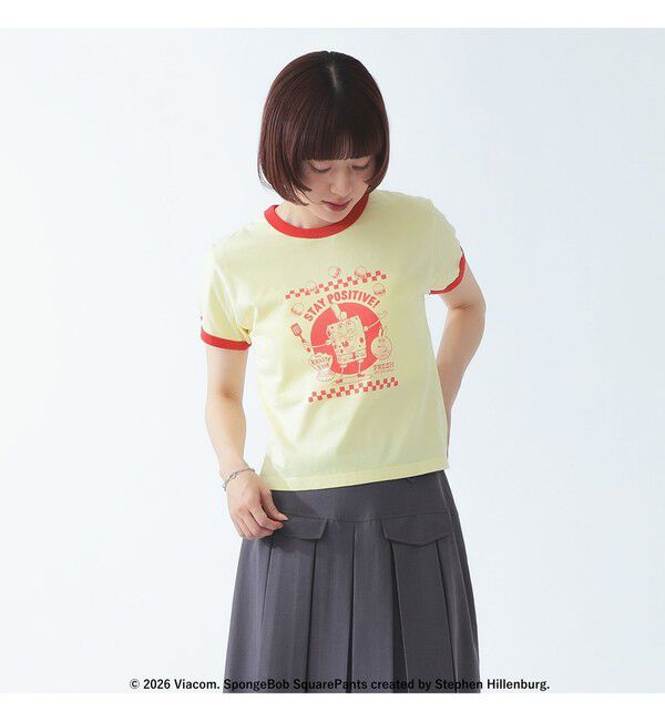 Ray BEAMS 「【別注】GOOD ROCK SPEED / Sponge Bob 半袖 Tシャツ」|Tシャツ・カットソー|