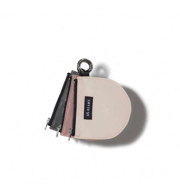 BEAMS「フェイクレザー ポーチ S」|ポーチ|CREAM