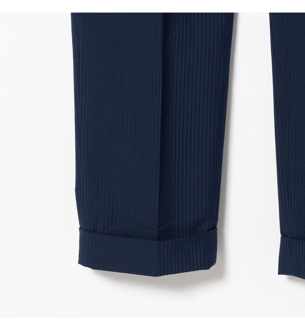 BEAMS PLUS「IVY Trousers Ankle Cut Seersucker」|チノ|
