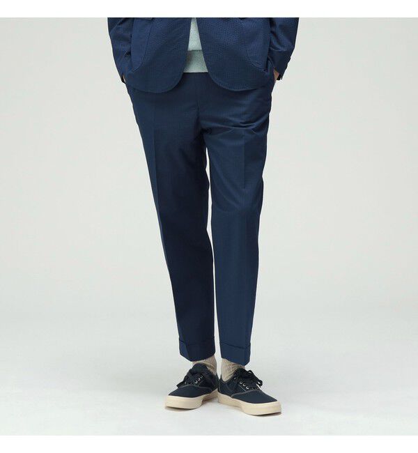 BEAMS PLUS「IVY Trousers Ankle Cut Seersucker」|チノ|