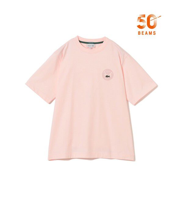 BEAMS「【別注】LACOSTE / バッジ Tシャツ」|Tシャツ・カットソー|FLAMANT