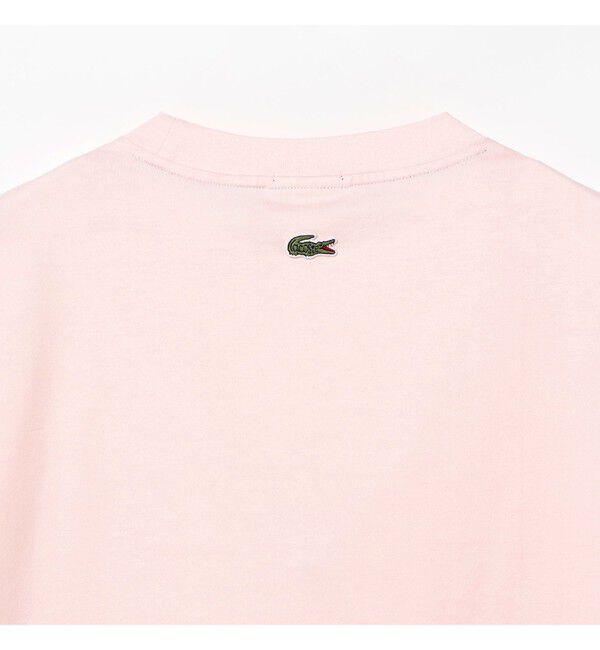 BEAMS「【別注】LACOSTE / バッジ Tシャツ」|Tシャツ・カットソー|
