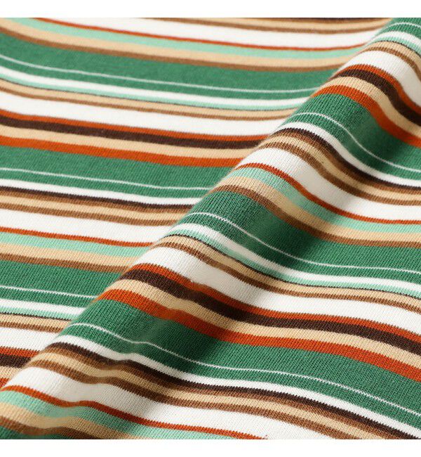 BEAMS PLUS「Pocket Tee Multi Stripe Tee」|Tシャツ・カットソー|
