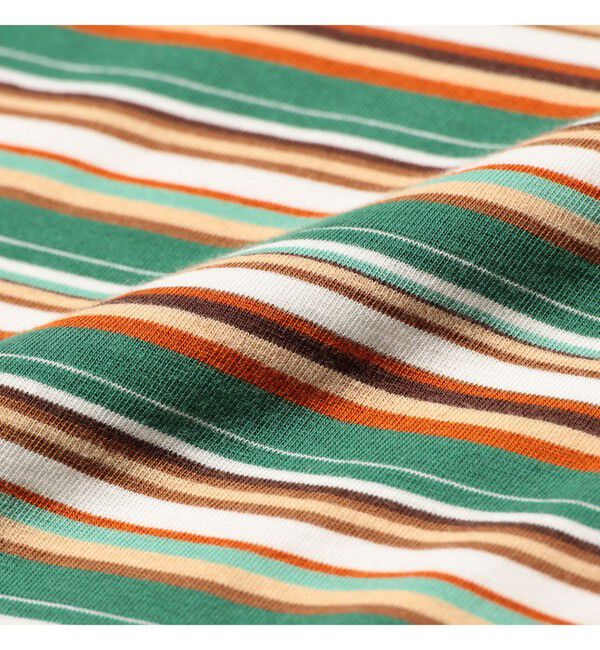 BEAMS PLUS「Pocket Tee Multi Stripe Tee」|Tシャツ・カットソー|