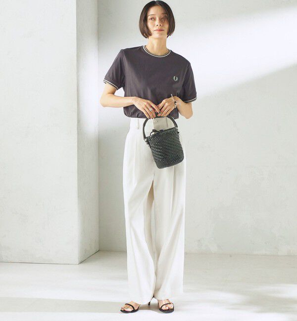 SHIPS for women「FRED PERRY:M1588 TWIN TIPPED TEE」|Tシャツ・カットソー|
