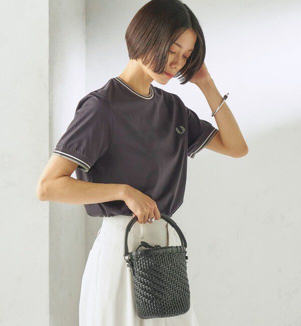 SHIPS for women「FRED PERRY:M1588 TWIN TIPPED TEE」|Tシャツ・カットソー|