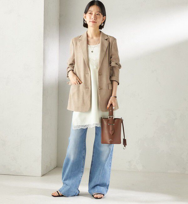 SHIPS for women「【WEB限定】George Cinq:BUCKET BAG（S）」|トートバッグ|
