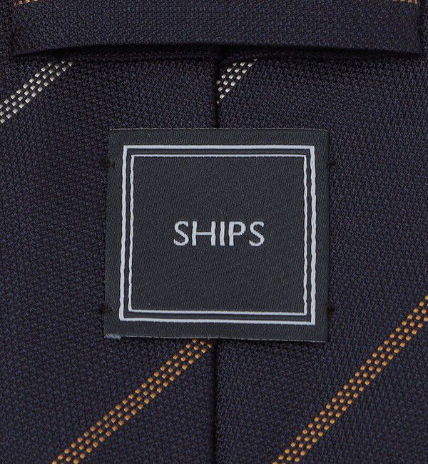 SHIPS「SHIPS: シルク バスケット ストライプ ネクタイ」|ネクタイ・蝶ネクタイ|