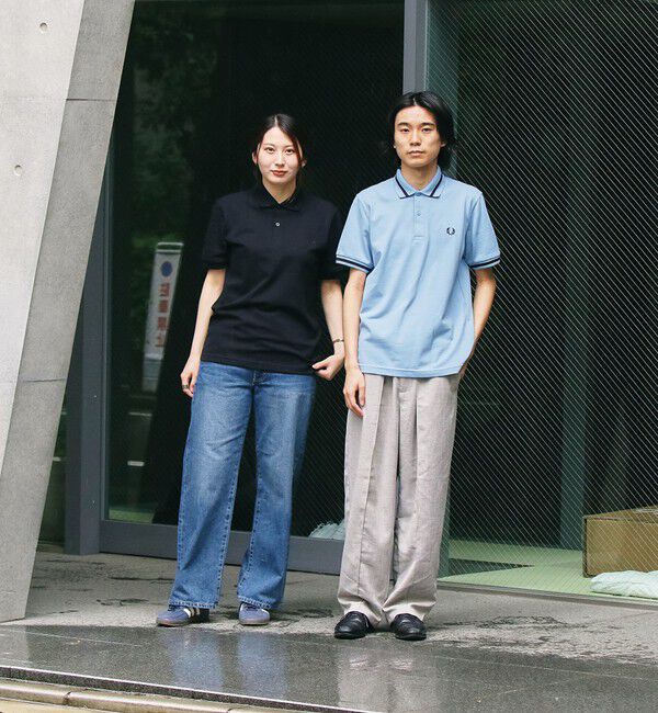 SHIPS「【SHIPS別注】FRED PERRY: イギリス製 M2 シングルライン ポロシャツ 26SS」|Tシャツ・カットソー|