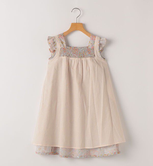 SHIPS KIDS「SHIPS KIDS:100～130cm / リバティ ノースリーブ ワンピース」|ワンピース|