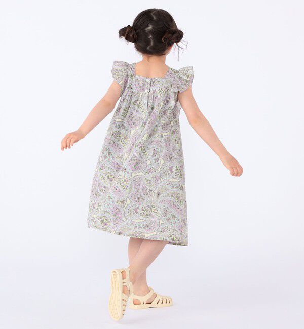 SHIPS KIDS「SHIPS KIDS:100～130cm / リバティ ノースリーブ ワンピース」|ワンピース|